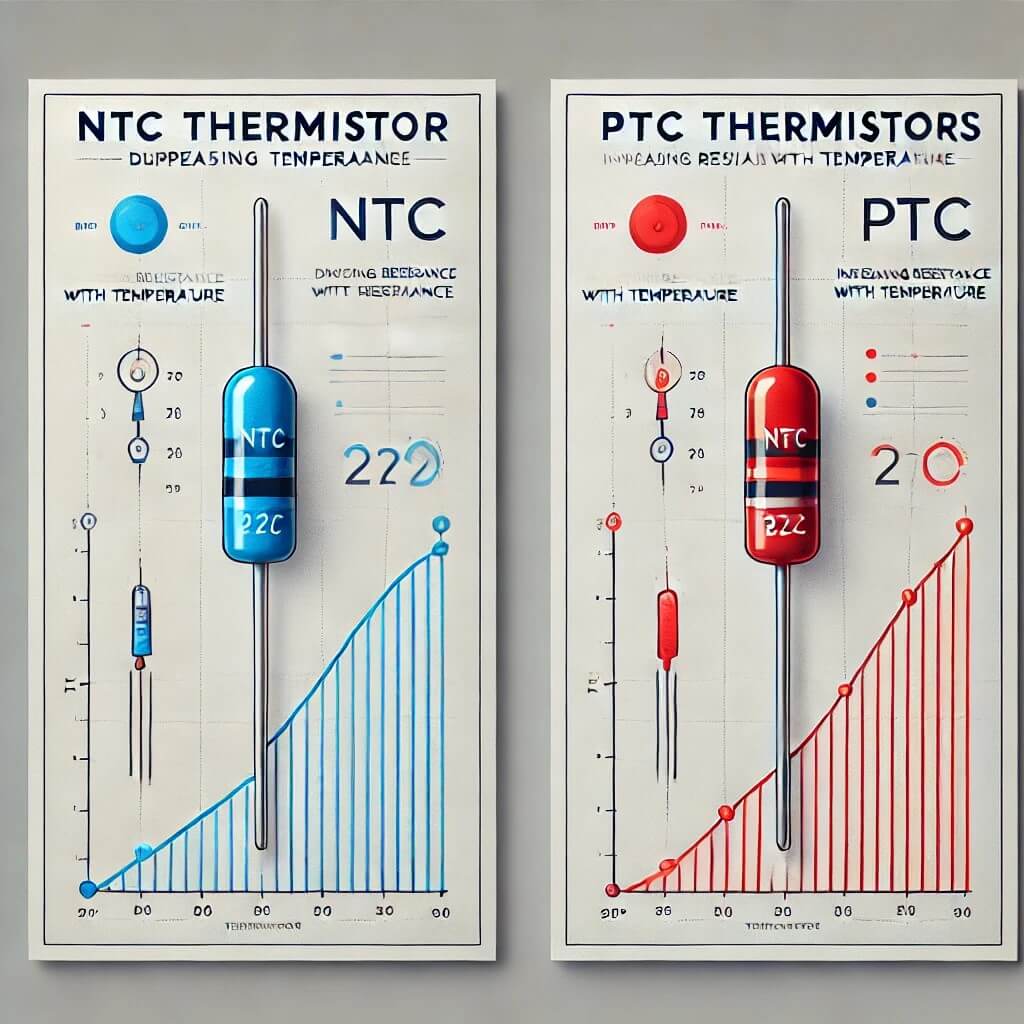 NTC ve PTC Termistörler Arasındaki Farklar