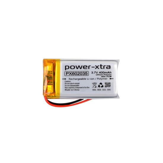 Power-Xtra PX602035 - 3.7V 400 mAh Li-Polymer Pil - Devreli