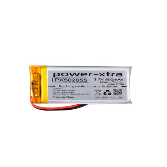 Power-Xtra PX502055 - 3.7V 500 mAh Li-Polymer Pil - Devreli