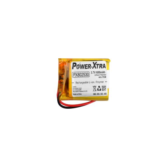 Power-Xtra PX802530 - 3.7V 600 mAh Li-Polymer Pil - Devreli