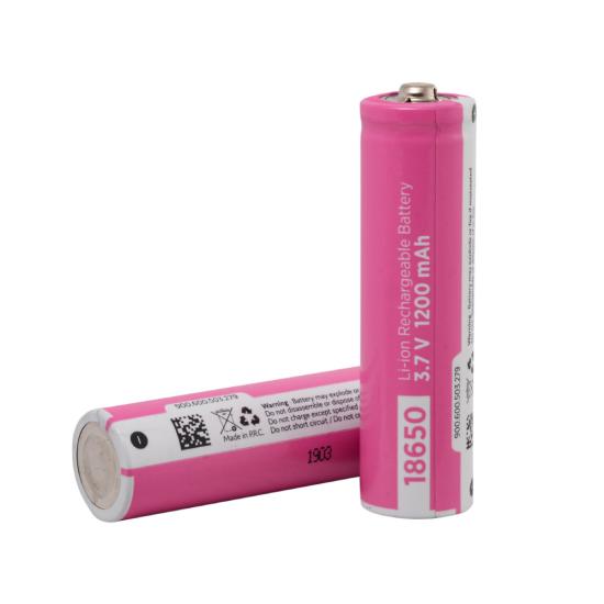 Power-Xtra - 18650 - 3.7V - 1200 Mah Şarjlı Pil - Başlı - 0.5C