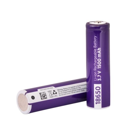 Power-Xtra - 18650 - 3.7V - 1500 Mah Şarjlı Pil - Başlı - 0.5C