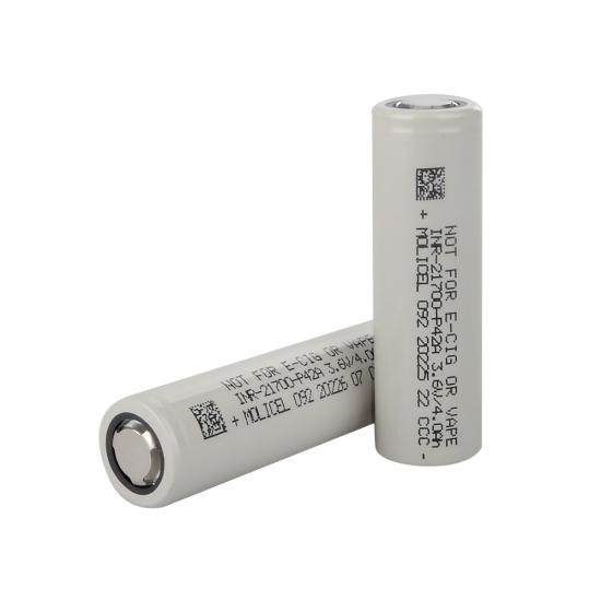 Molicel INR-21700-P42A - 3.7V 4000 mAh Li-ion Şarjlı Pil -45A