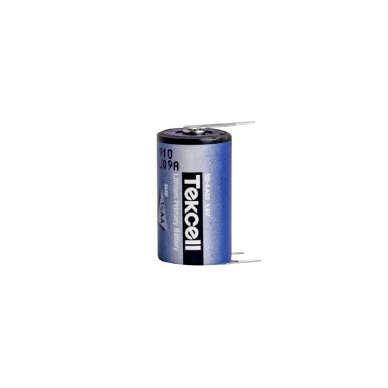 Tekcell 3.6V SB-AA02 - 1/2AA Size Li-SOCI2 3Pinli Lithium Pil