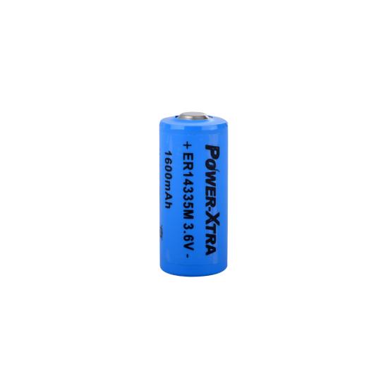 Power-Xtra 3.6V ER14335M 2/3AA Size Li-SOCI2 Lithium Pil