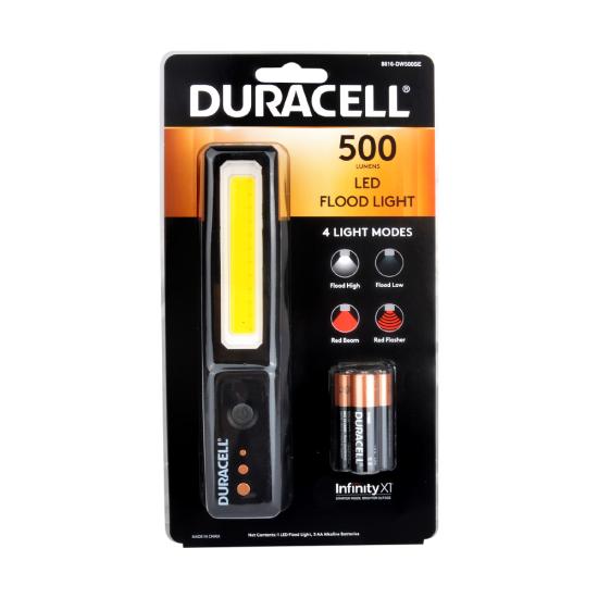 Duracell 500 Lümen Ledli El Feneri + 3 AA Piller Dahil