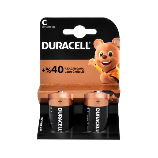 Duracell C Orta Pil 2li