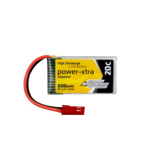 Power-Xtra PX600HP -1S1P- 3.7V 600 mAh Li-Polymer Pil -20C