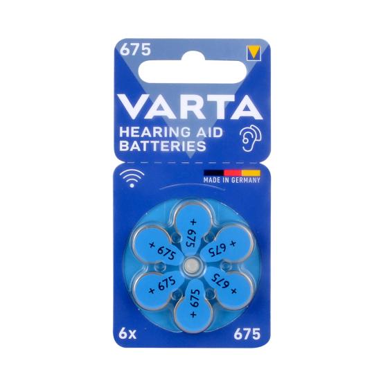 Varta 675 Kulaklık Pili 6lı Blister