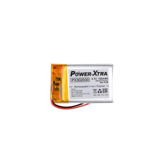 Power-Xtra PX302030 - 3.7V 120 mAh Li-Polymer Pil - Devreli