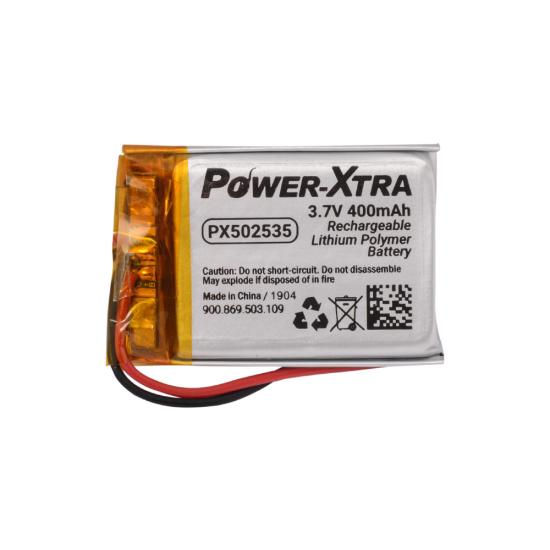 Power-Xtra PX502535 - 3.7V 400 mAh Li-Polymer Pil - Devreli