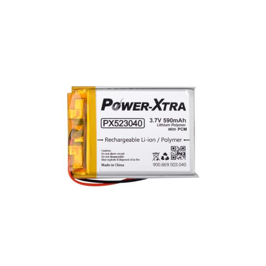 Power-Xtra PX523040 - 3.7V 590 mAh Li-Polymer Pil - Devreli