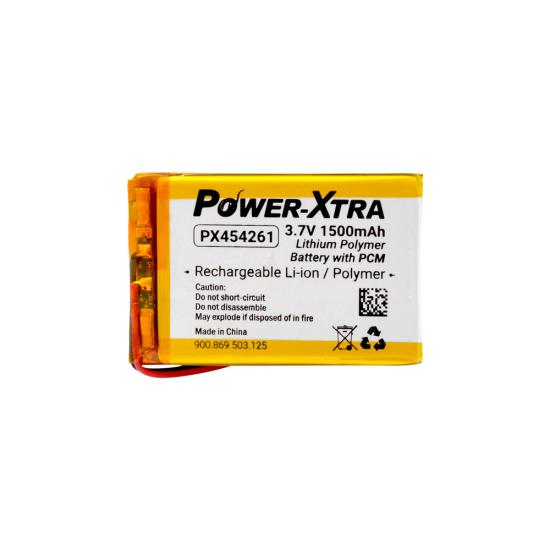 Power-Xtra PX454261 - 3.7V 1500 mAh Li-Polymer Pil - Devreli