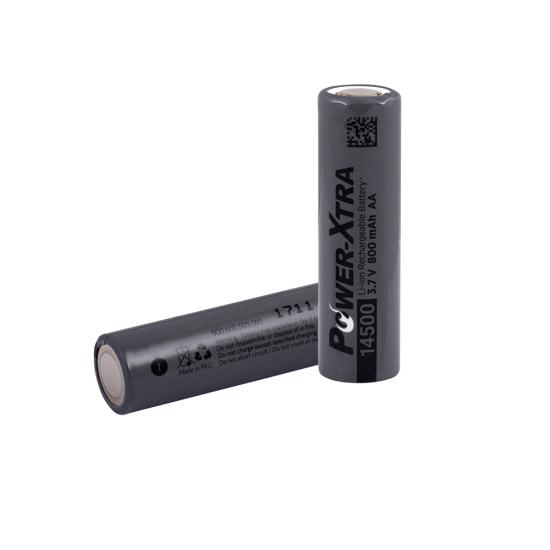 Power-Xtra 14500 - 3.7V  800 Mah AA - Li-ion Pil -Başsız