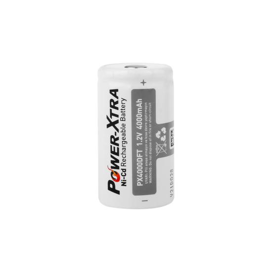 Power-Xtra PX4000DFT - 1.2V 4000 Mah - D - Ni-Cd Şarjlı Pil - Başsız