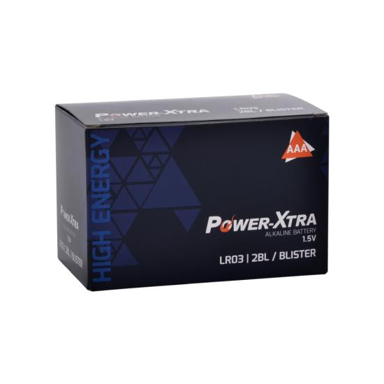 Power-Xtra LR03/AAA Size Alkaline Pil - 2li Blister