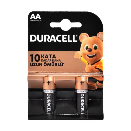 Duracell AA Kalem Pil 2li