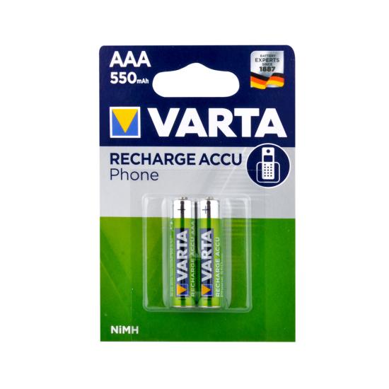 Varta 58397 Phone AAA 550 mAh İnce Kalem Pil 2li Blister