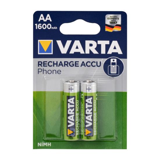 Varta 58399 Phone AA 1600 mAh Şarjlı Kalem Pil 2li