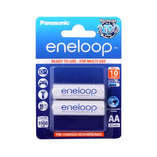 Panasonic Eneloop BK-3MCCE/2BE - 1.2V 1900 mAh - Ni-Mh - AA - 2li Blister