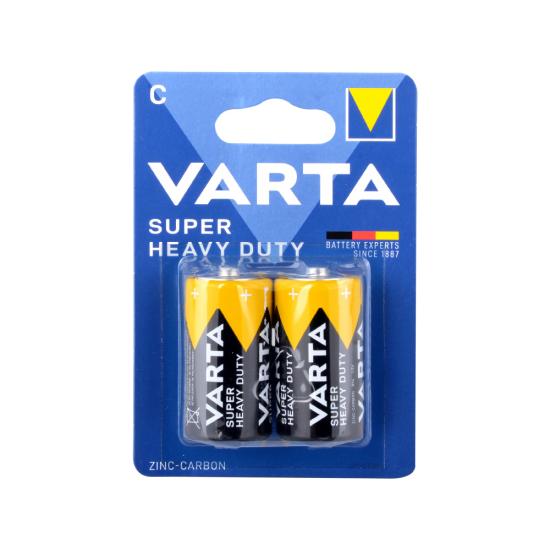 Varta 2014 Super Heavy Duty C Size Orta Boy Pil 2li Blister