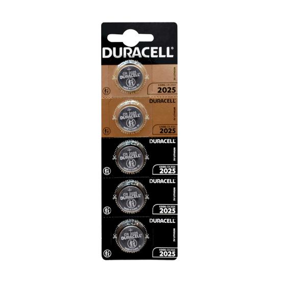 Duracell CR2025 3V Lityum Pil 5li (İ)