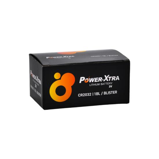 Power-Xtra CR2032 3V Lithium Pil - Tekli Blister