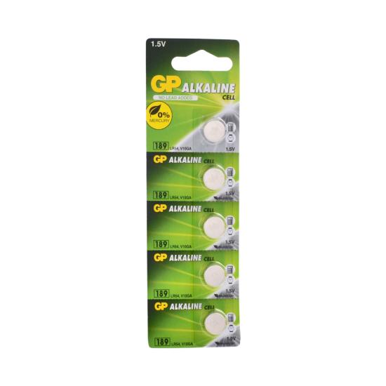 GP LR54 189 Alkalin Pil 5li Blister