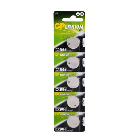 GP CR2016 3V Lithium Pil 5li Blister