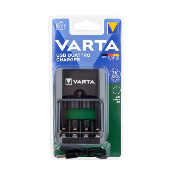 Varta 57652101401 Quattro Pil Şarj Cihazı ( Pilsiz ) 4lü Slot