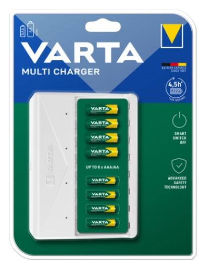 Varta 57659 Multi 8li Slot AA - AAA Pil Şarj Cihazı