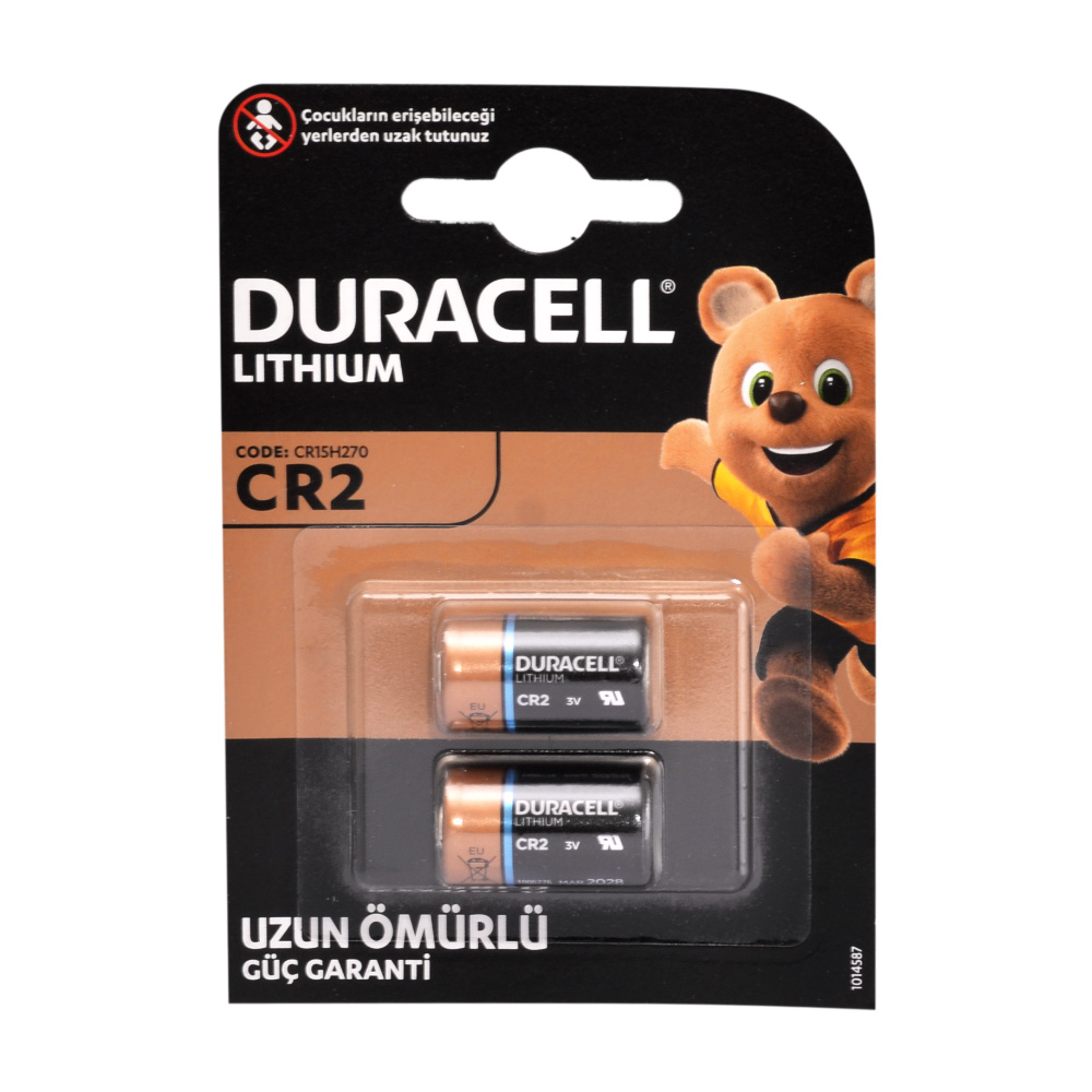 Duracell%20CR2%203V%20Lityum%20Pil%202li