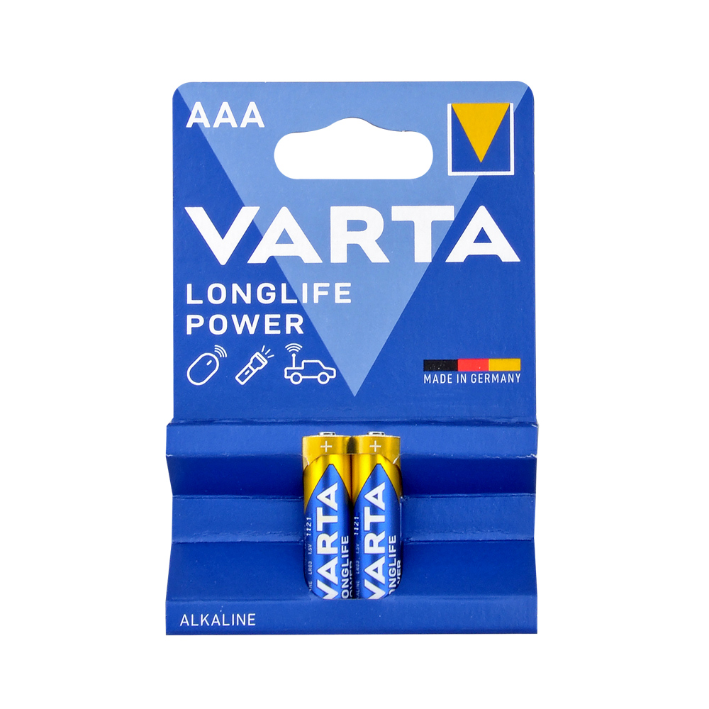 Varta%204903%20Longlife%20Power%20AAA%20İnce%20Kalem%20Pil%202li