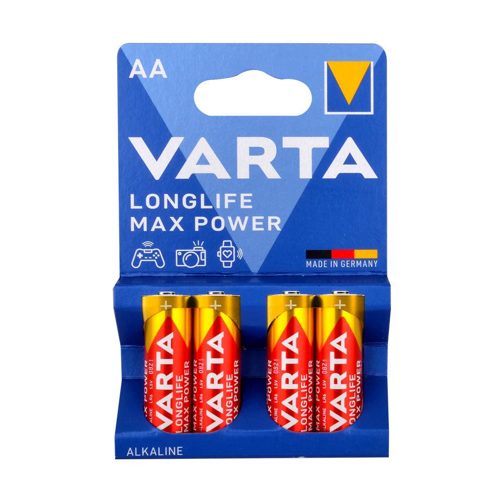 Varta%204706%20Longlife%20Max%20Power%20AA%20Kalem%20Pil%204lü