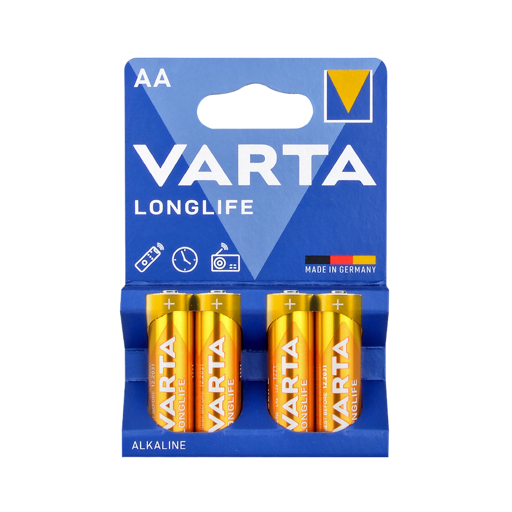 Varta%204106%20Longlife%20AA%20Kalem%20Pil%204lü