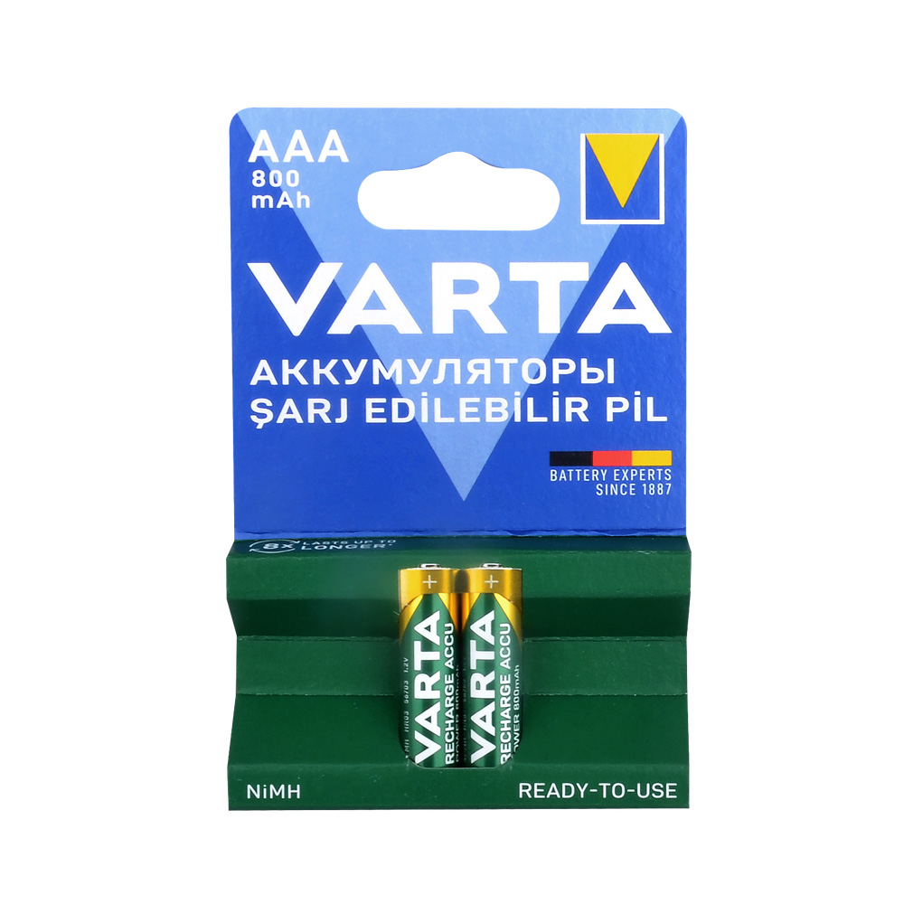 Varta%2056703101412%20Ready2Use%20AAA%20800%20mAh%20İnce%20Kalem%20Pil%202li%20Blister