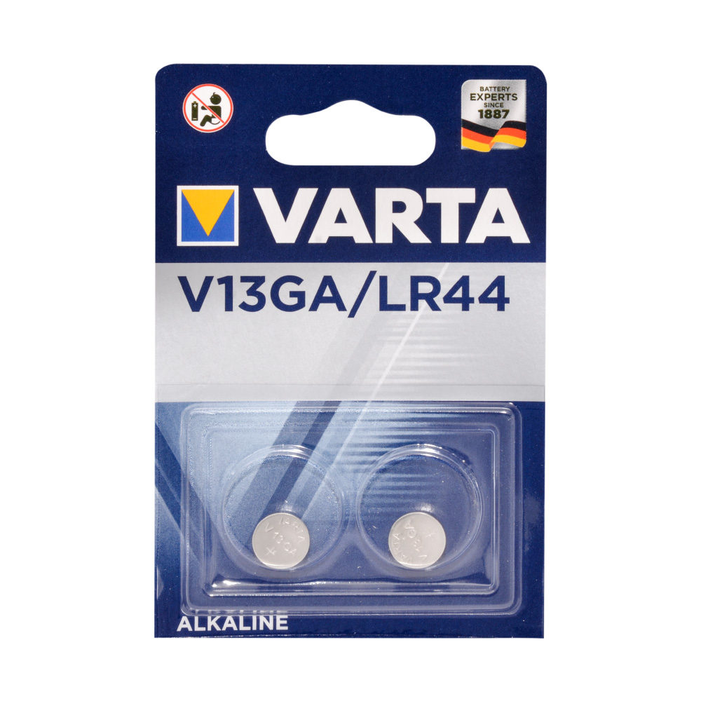 Varta%204276%20V13GA,%20LR44%201.5V%20Alkalin%20Pil%202li