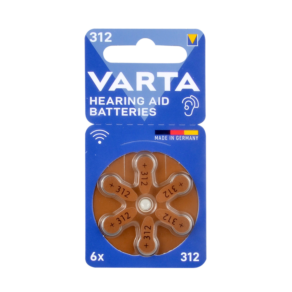 Varta%20312%20Kulaklık%20Pili%206lı%20Blister