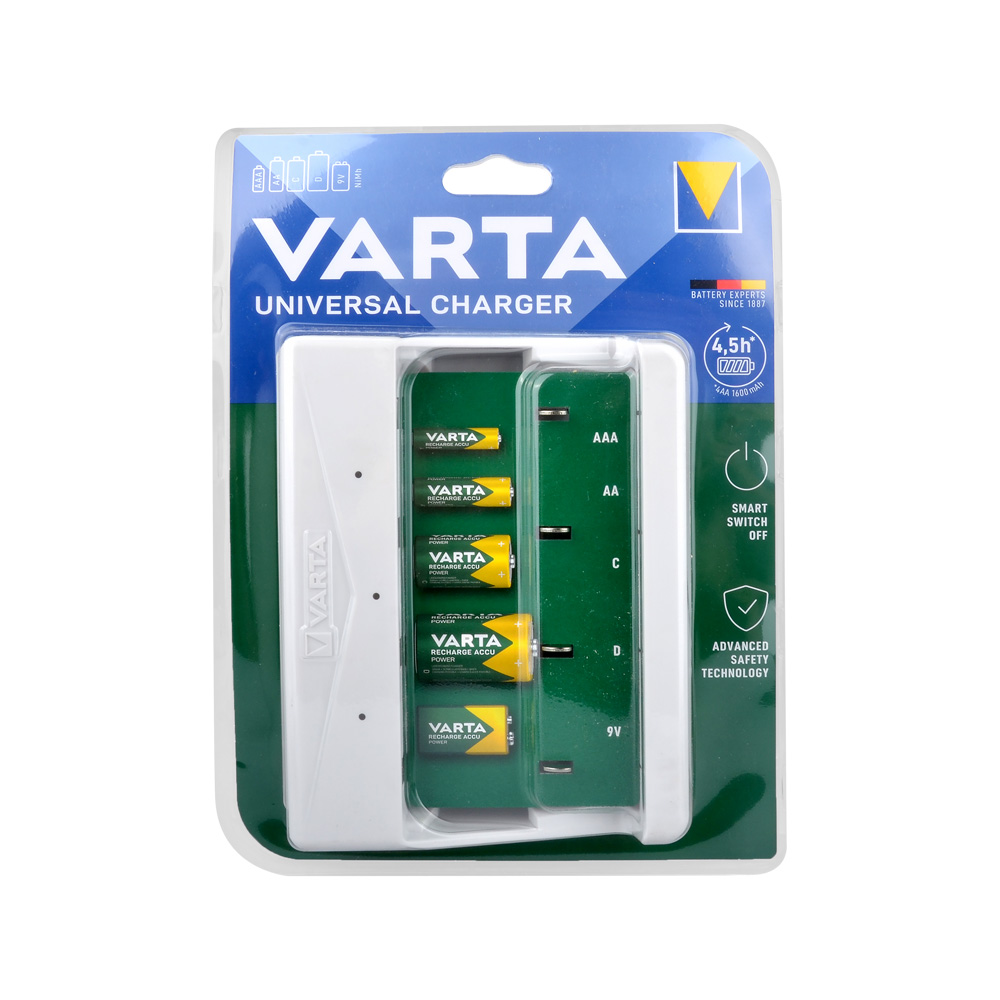 Varta%2057658%20Universal%20Pil%20Şarj%20Cihazı