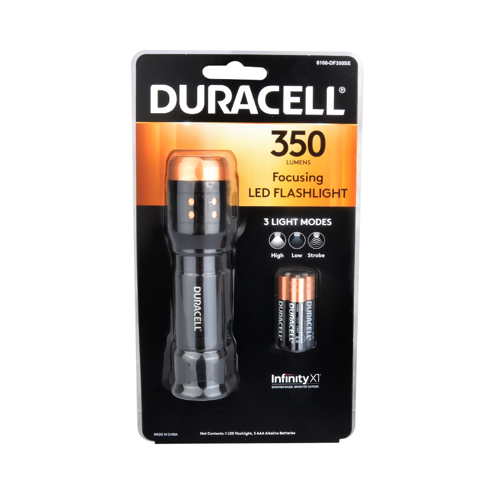 Duracell%20350%20Lümen%20Ledli%20Odaklanabilir%20Alüminyum%20El%20Feneri%20+%203%20AAA%20Piller%20Dahil