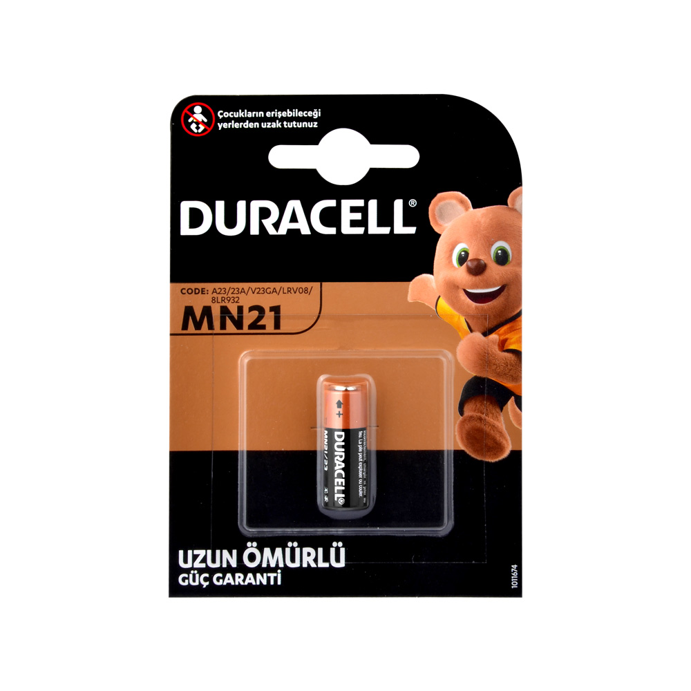 Duracell%20MN21,%20A23,%2023A%2012V%20Kumanda%20Pili%201li%20(İ)