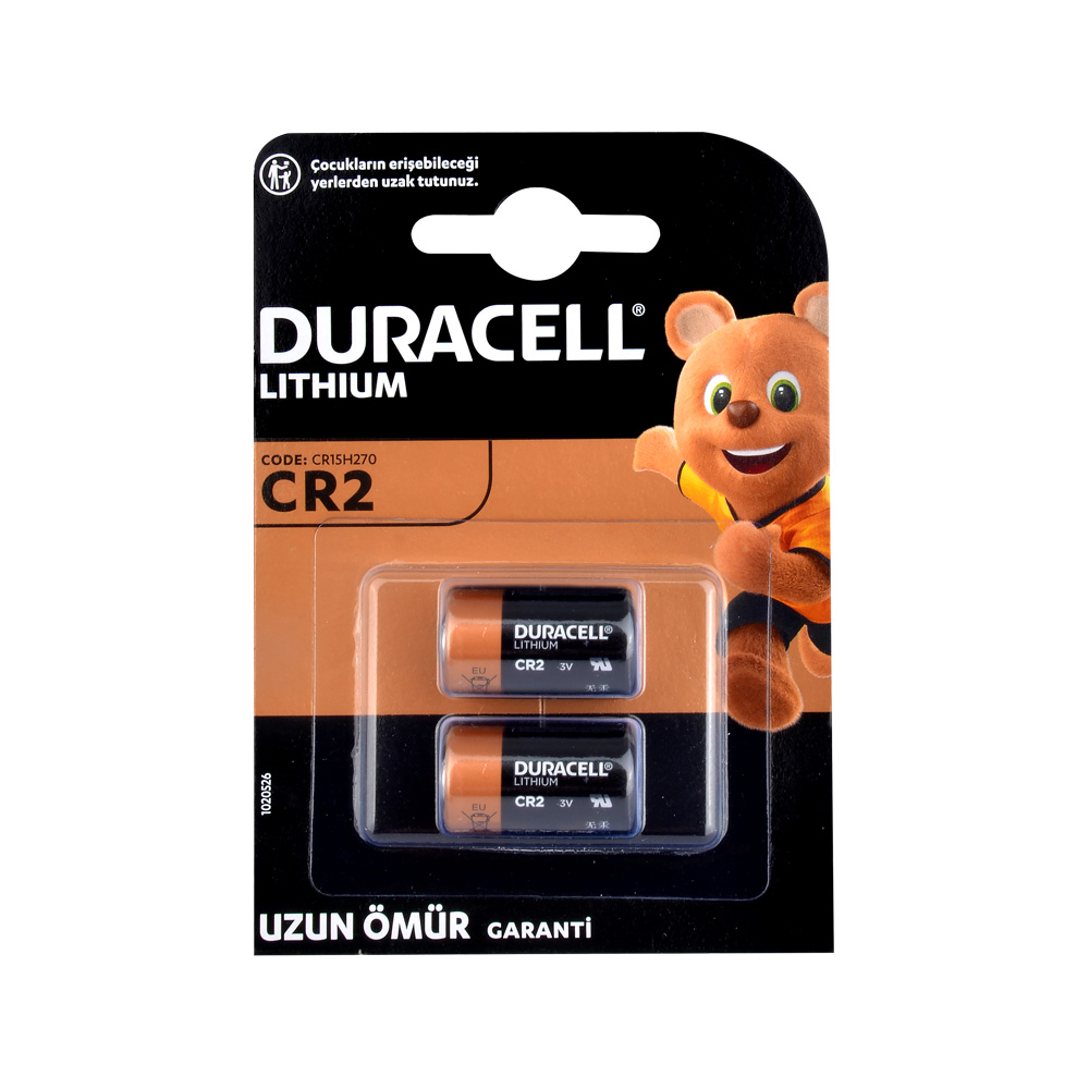 Duracell%20CR2%203V%20Lityum%20Pil%202li