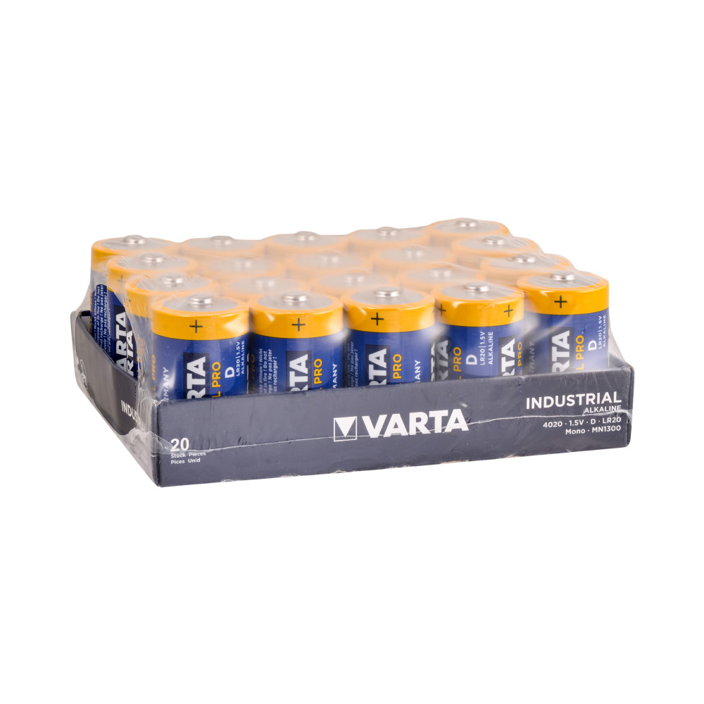 Varta%204020%20Endüstriyel%20Alkalin%20D%20Büyük%20Boy%20Pil%2020li