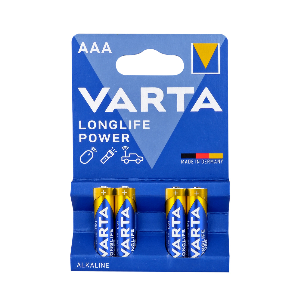 Varta%204903%20Longlife%20Power%20AAA%20İnce%20Kalem%20Pil%204lü