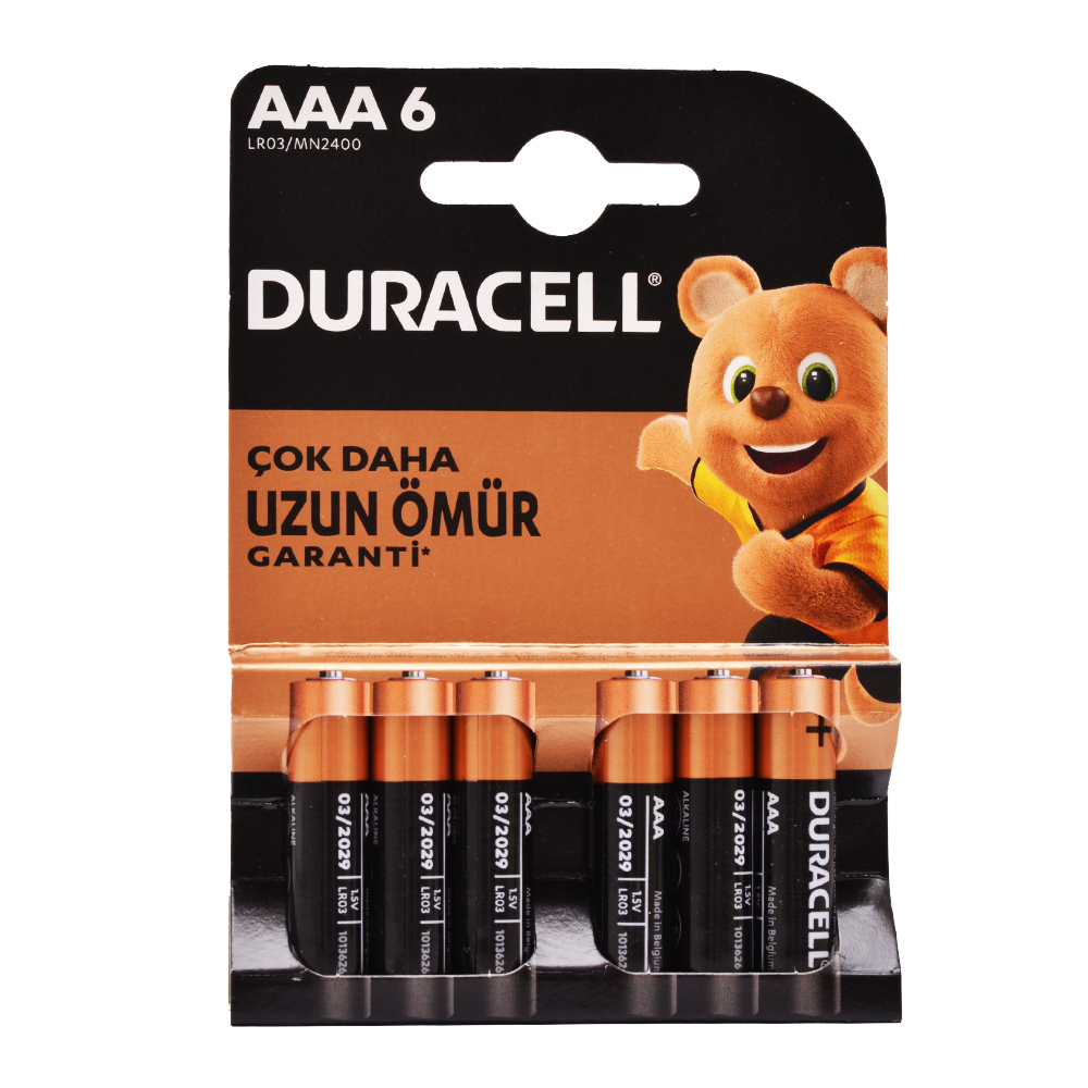 Duracell%20AAA%20İnce%20Kalem%20Pil%206lı%20Blister