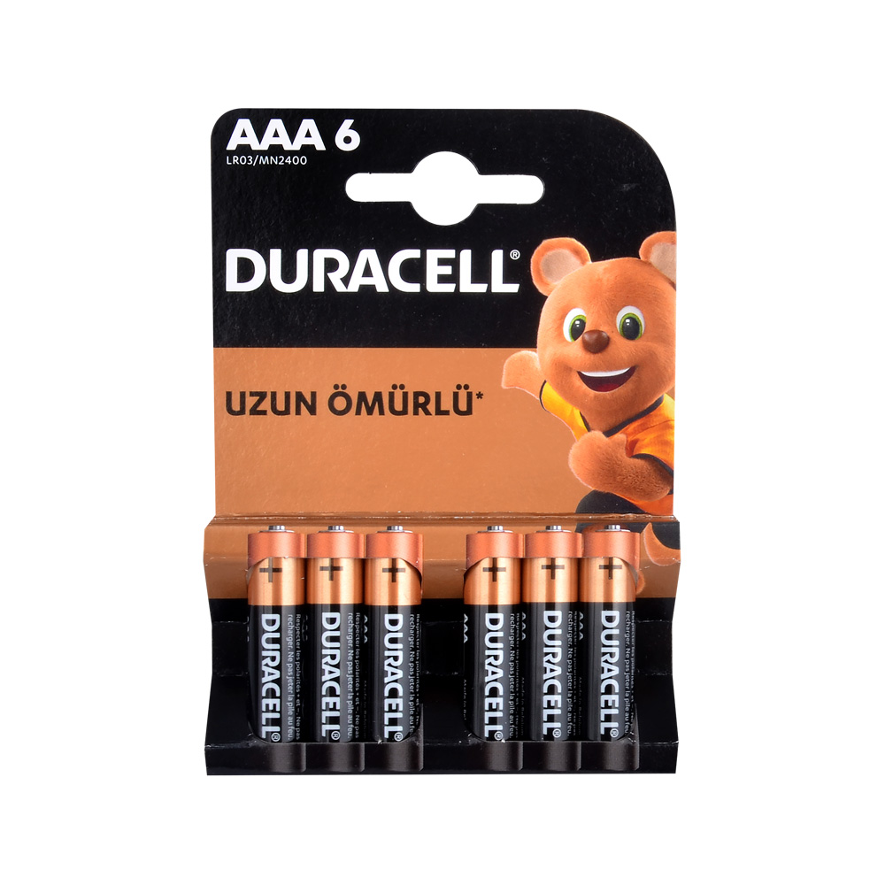 Duracell%20AAA%20İnce%20Kalem%20Pil%206lı%20Blister