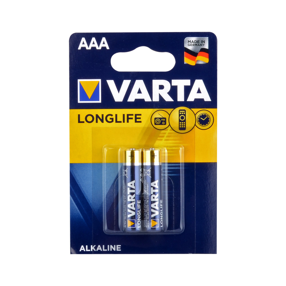 Varta%204103%20Longlife%20AAA%20İnce%20Kalem%20Pil%202li