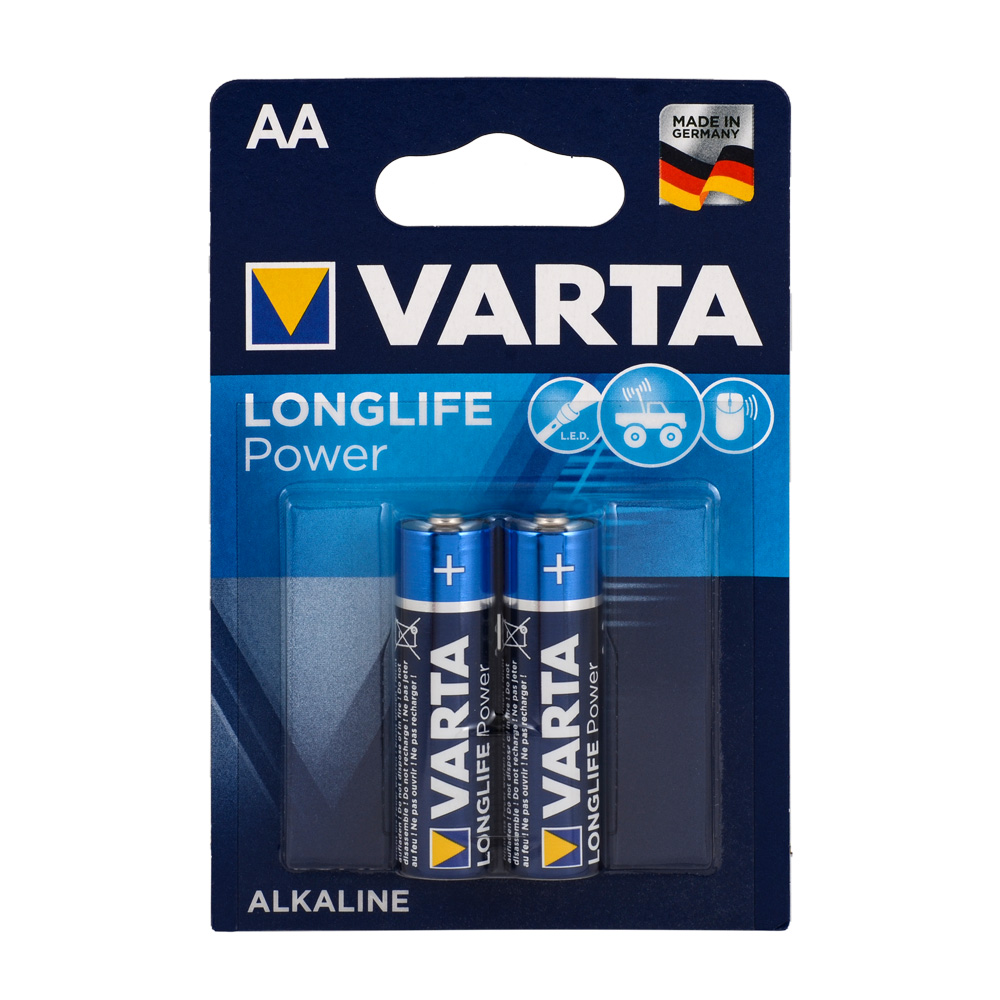 Varta%204906%20Longlife%20Power%20AA%20Kalem%20Pil%202li