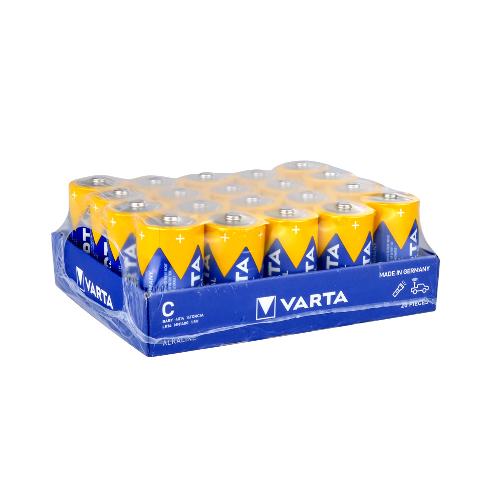 Varta%204014%20Endüstriyel%20Pro%20Alkalin%20C%20Orta%20Boy%20Pil%2020li