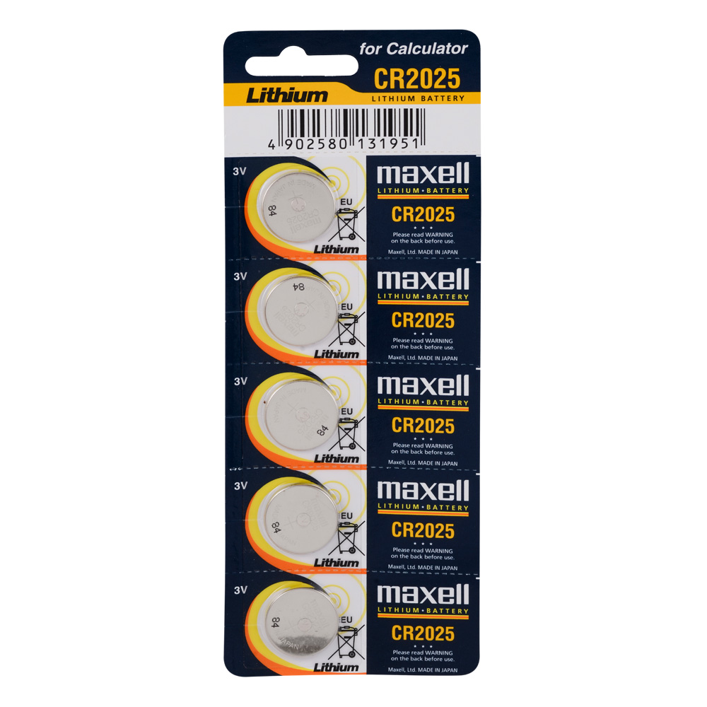 Maxell%20CR2025%20Pil%205li%20Blister